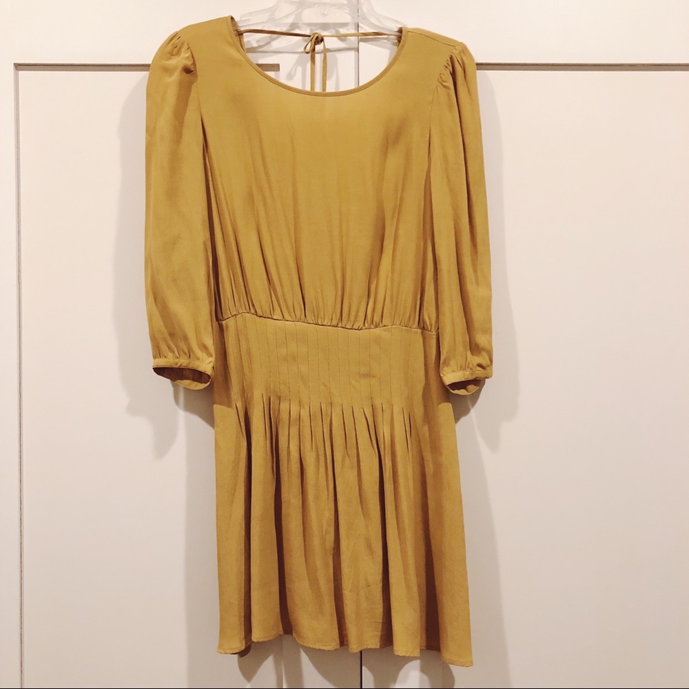 KIMCHI BLUE MUSTARD DRESS